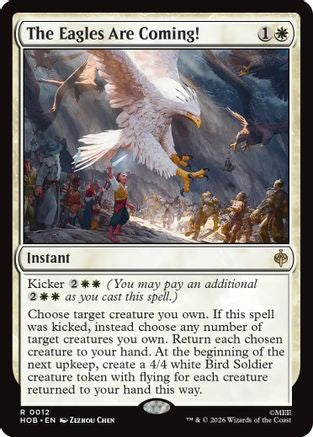 The Eagles Are Coming! (HOB-012) - The Hobbit [Rare]