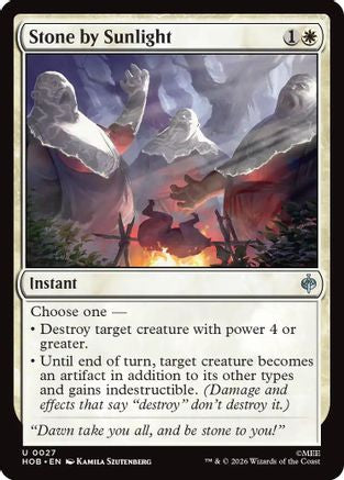 Stone by Sunlight (HOB-027) - The Hobbit [Uncommon]