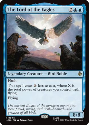 The Lord of the Eagles (HOB-046) - The Hobbit [Rare]