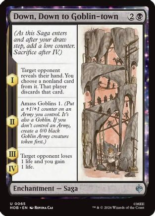 Down, Down to Goblin-town (HOB-065) - The Hobbit [Uncommon]