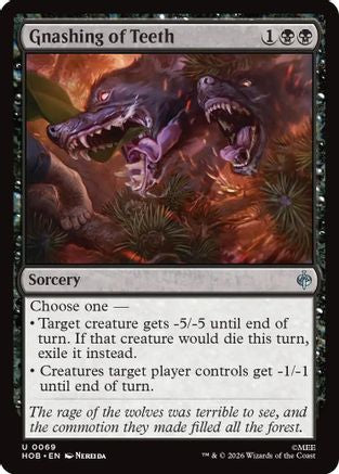 Gnashing of Teeth (HOB-069) - The Hobbit [Uncommon]