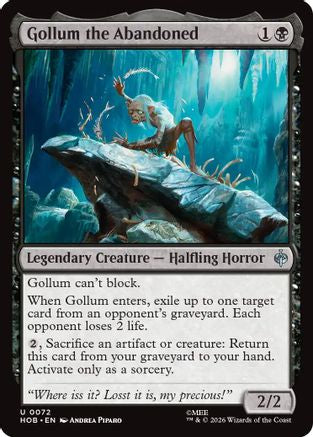 Gollum the Abandoned (HOB-072) - The Hobbit [Uncommon]