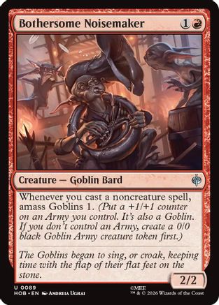 Bothersome Noisemaker (HOB-089) - The Hobbit [Uncommon]
