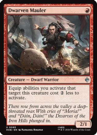 Dwarven Mauler (HOB-095) - The Hobbit [Uncommon]