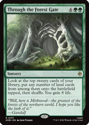 Through the Forest Gate (HOB-137) - The Hobbit [Rare]