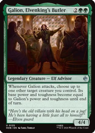 Galion, Elvenking's Butler (HOB-125) - The Hobbit [Uncommon]