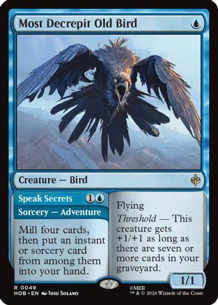 Most Decrepit Old Bird (HOB-049) - The Hobbit [Rare]