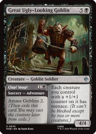 Great Ugly-Looking Goblin (HOB-074) - The Hobbit Foil [Uncommon]