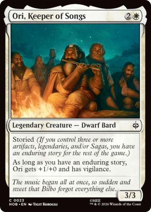 Ori, Keeper of Songs (HOB-023) - The Hobbit Foil [Common]