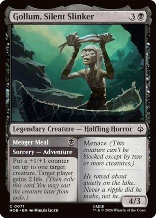 Gollum, Silent Slinker (HOB-071) - The Hobbit Foil [Common]