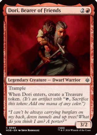 Dori, Bearer of Friends (HOB-094) - The Hobbit Foil [Common]