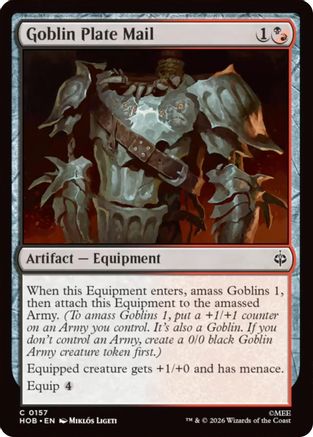 Goblin Plate Mail (HOB-157) - The Hobbit [Common]