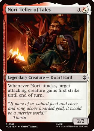 Nori, Teller of Tales (HOB-161) - The Hobbit Foil [Common]