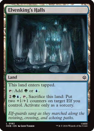 Elvenking's Halls (HOB-182) - The Hobbit Foil [Land]