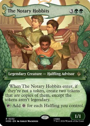 The Notary Hobbits (Showcase) (HOB-232) - The Hobbit [Rare]