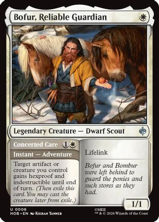 Bofur, Reliable Guardian (HOB-006) - The Hobbit Foil [Uncommon]