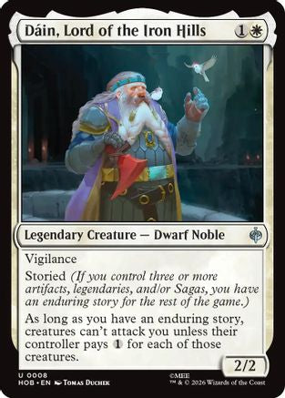Dain, Lord of the Iron Hills (HOB-008) - The Hobbit [Uncommon]