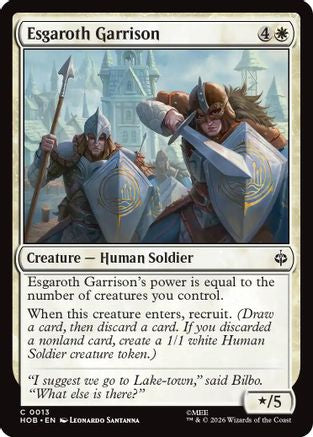 Esgaroth Garrison (HOB-013) - The Hobbit [Common]