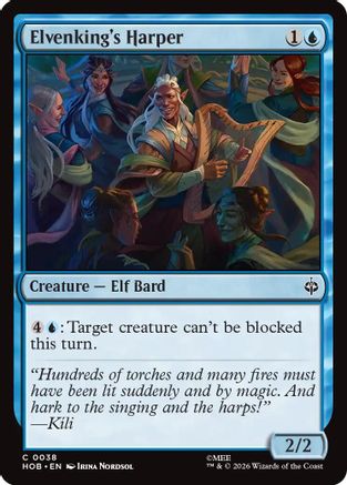 Elvenking's Harper (HOB-038) - The Hobbit Foil [Common]