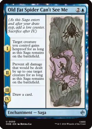 Old Fat Spider Can't See Me (HOB-050) - The Hobbit [Uncommon]