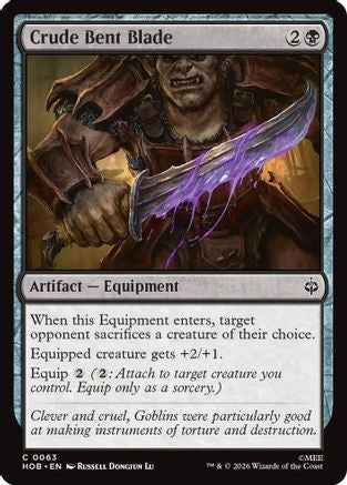 Crude Bent Blade (HOB-063) - The Hobbit [Common]