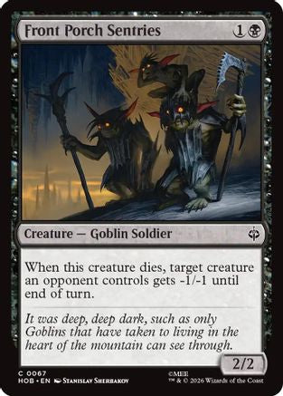 Front Porch Sentries (HOB-067) - The Hobbit Foil [Common]