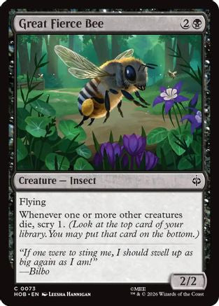 Great Fierce Bee (HOB-073) - The Hobbit [Common]