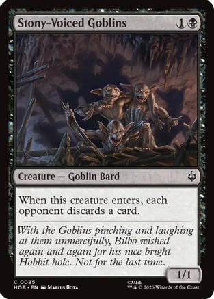 Stony-Voiced Goblins (HOB-085) - The Hobbit [Common]