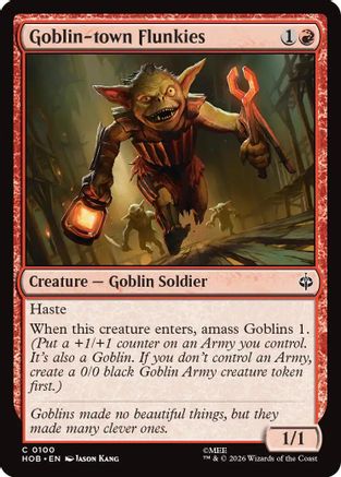 Goblin-town Flunkies (HOB-100) - The Hobbit [Common]