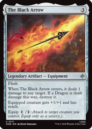 The Black Arrow (HOB-171) - The Hobbit [Uncommon]