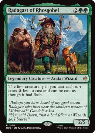 Radagast of Rhosgobel (HOB-136) - The Hobbit [Rare]