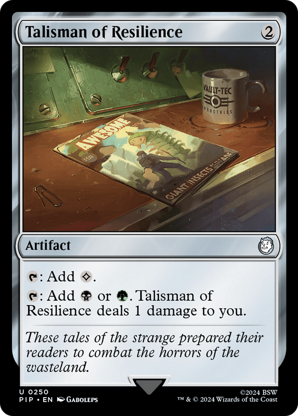 Talisman of Resilience (PIP-250) - Fallout [Uncommon]