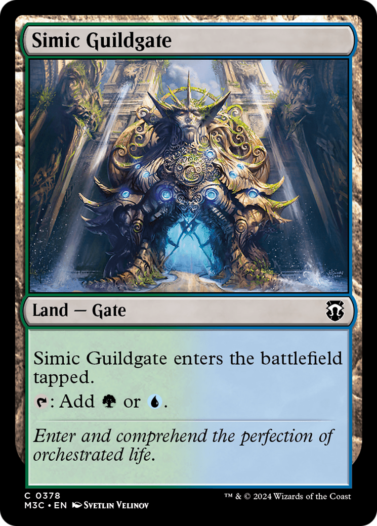 Simic Guildgate (M3C-378) - Modern Horizons 3 Commander Foil [Common]