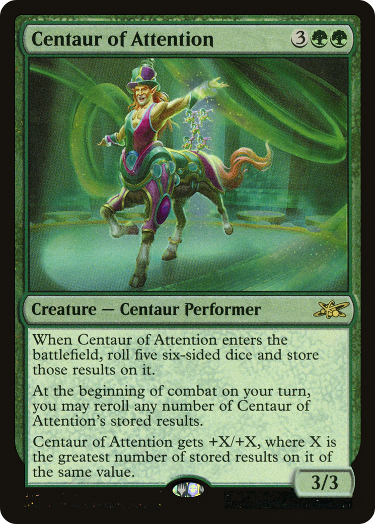 Centaur of Attention (UNF-418) - Unfinity Galaxy Foil [Rare]