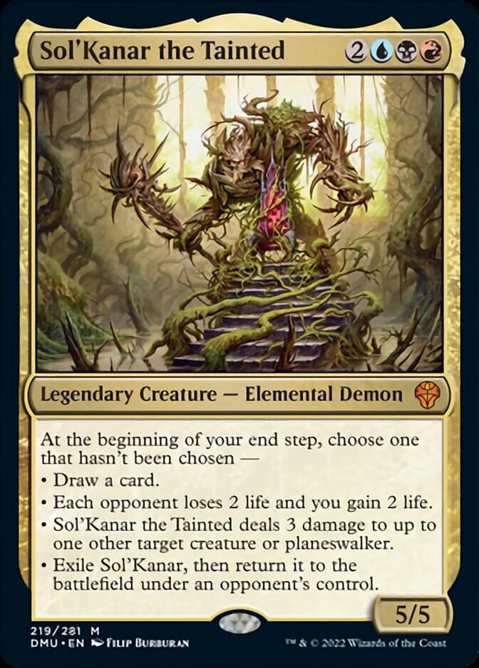 Sol'Kanar the Tainted (DMU-219) - Dominaria United [Mythic]