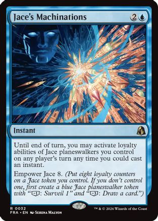 Jace's Machinations (FRA-032) - Reality Fracture [Rare]