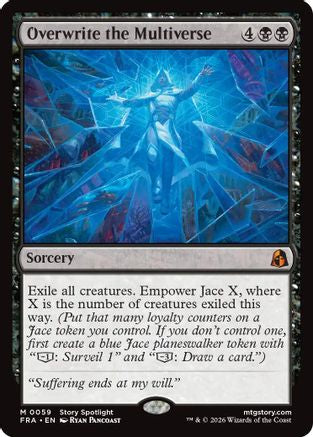 Overwrite the Multiverse (FRA-059) - Reality Fracture [Mythic]
