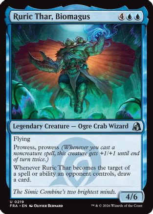 Ruric Thar, Biomagus (FRA-219) - Reality Fracture [Uncommon]