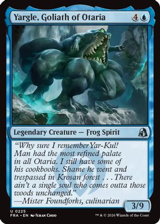 Yargle, Goliath of Otaria (FRA-225) - Reality Fracture [Uncommon]
