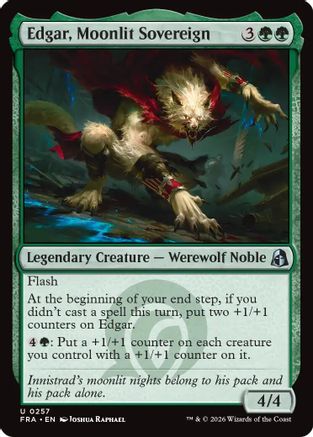 Edgar, Moonlit Sovereign (FRA-257) - Reality Fracture [Uncommon]