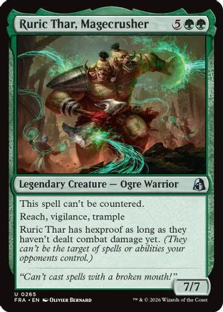 Ruric Thar, Magecrusher (FRA-265) - Reality Fracture [Uncommon]