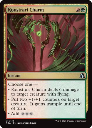 Konstrari Charm (FRA-138) - Reality Fracture [Uncommon]
