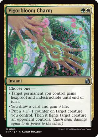Vigorbloom Charm (FRA-160) - Reality Fracture [Uncommon]