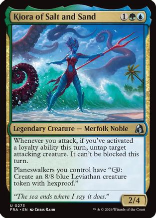 Kiora of Salt and Sand (FRA-273) - Reality Fracture [Uncommon]