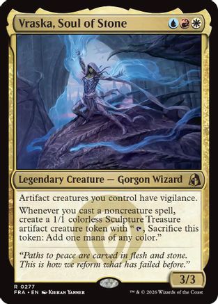 Vraska, Soul of Stone (FRA-277) - Reality Fracture [Rare]