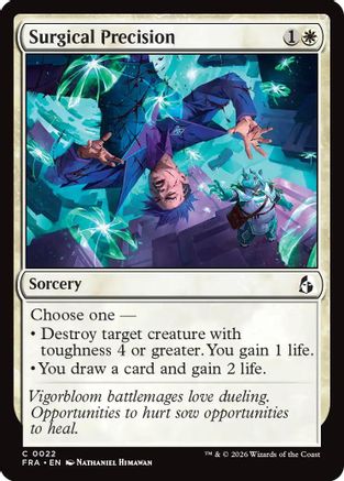 Surgical Precision (FRA-022) - Reality Fracture Foil [Common]