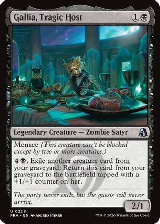 Gallia, Tragic Host (FRA-228) - Reality Fracture [Uncommon]