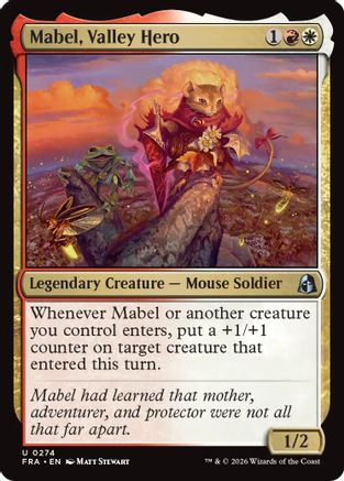 Mabel, Valley Hero (FRA-274) - Reality Fracture [Uncommon]