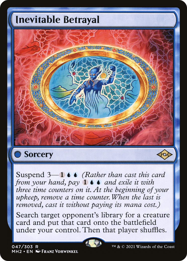Inevitable Betrayal (MH2-047) - Modern Horizons 2 [Rare]