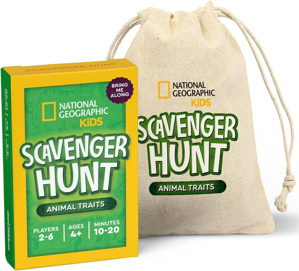 National Geographic: Scavenger Hunt – Animals Traits